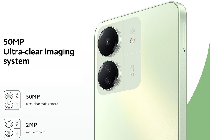 Xiaomi Redmi 13C má výkonný duální zadní fotoaparát se skvělým nočním režimem