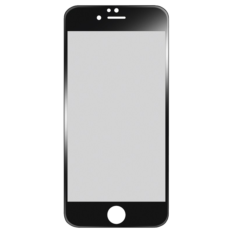 Screen Glass Apple iPhone 6, iPhone 6S 5D Full Glue zaoblené černé 1020331