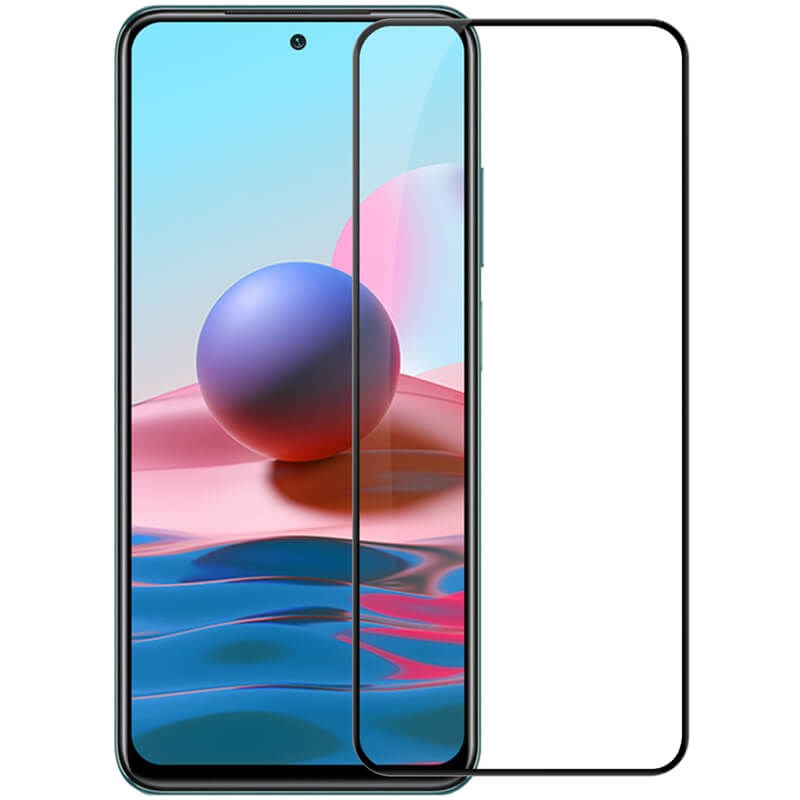 5D Tvrzené sklo Full Glue Ceramic pro Xiaomi Redmi Note 10 5G , černé 5903396106521
