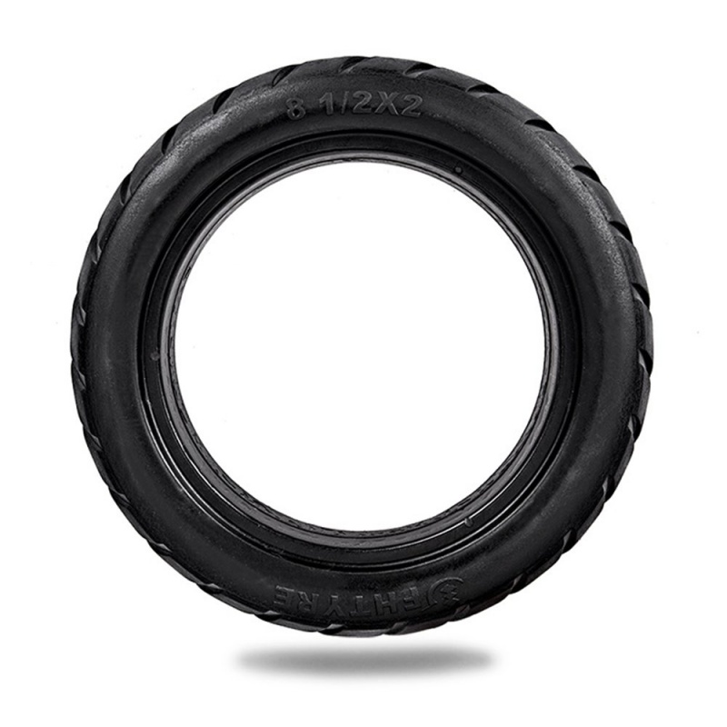 Bezdušová pneumatika pro Xiaomi Scooter, street černá - Rubber Wheel Tire for Xiaomi Scooter, street