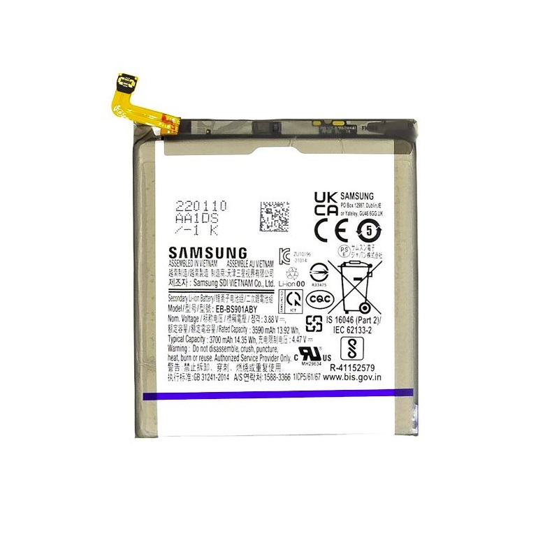 Baterie Samsung EB-BS901ABY 3700mAh Galaxy S22 5G S901 Original (volně)