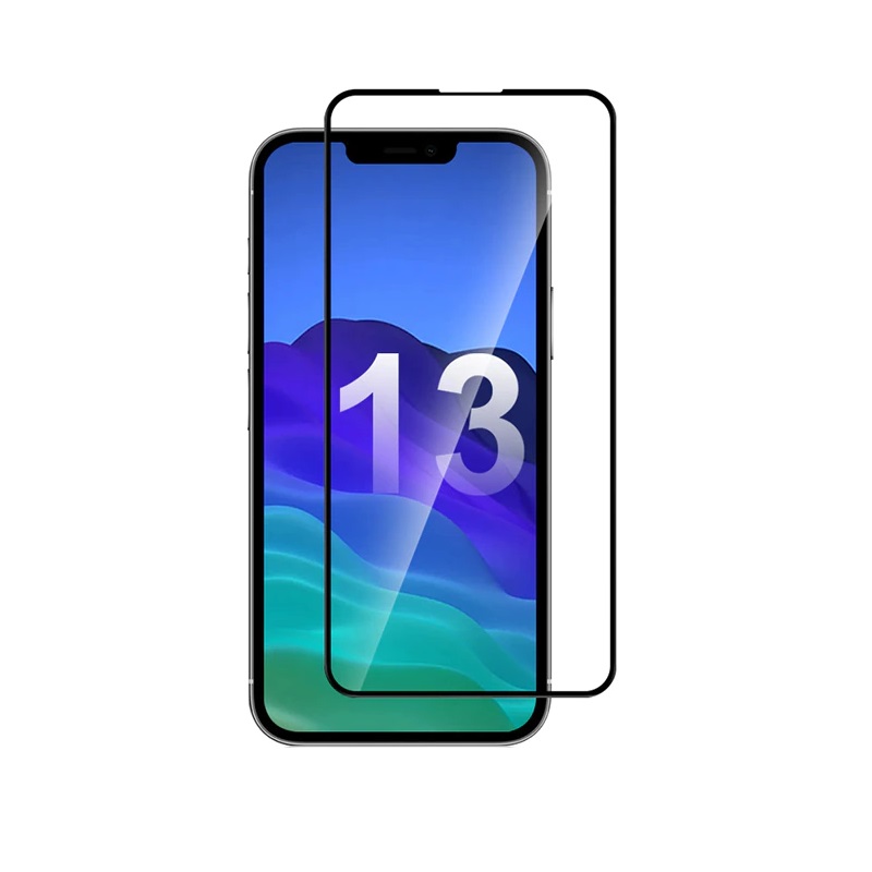 Screen Glass Apple iPhone 13, 13 PRO, iPhone 14 SWISSTEN RAPTOR Diamond 3D Full Glue černé 1030530