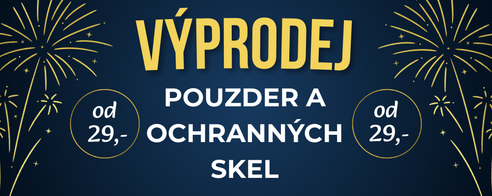 Výprodej pouzder a skle