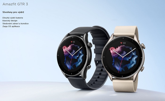 Amazfit GR 3 a uvodni design