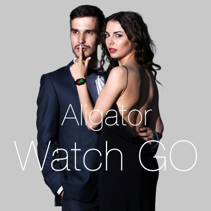 Chytré hodinky Aligator Watch GO