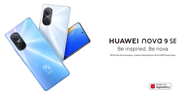 Huawei Nova 9 SE uvodni design
