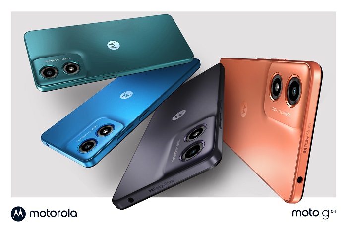 Motorola Moto G04 je tenký, lehký a krásně zpracovaný mobilní telefon