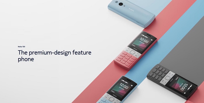 Nokia 150 (2023) má klasický tlačítkový design