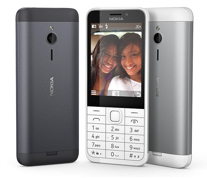 Nokia 230 elegantní tlacitkovy design