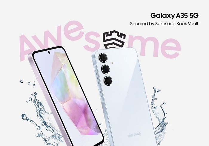 Stylový mobilní telefon Samsung A356 Galaxy A35 5G vás ohromí