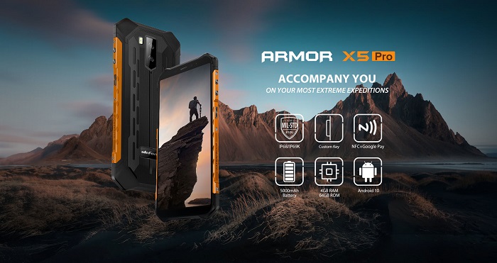 ［SIMフリー］ulefone Armor X5 ブラック×オレンジ Amazon | 4G Rugged Phones Ulefone Armor X5、グローバルバンド