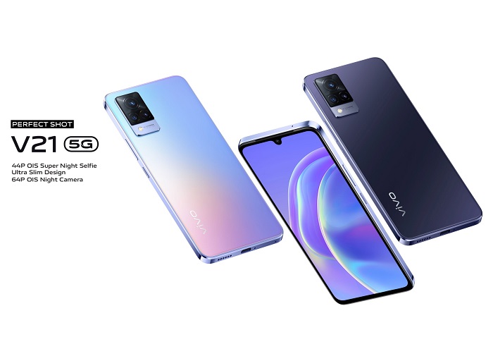 Vivo V21 5G uvodni design