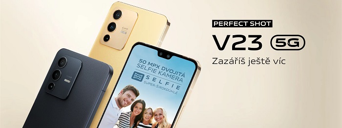 Vivo V23 5G uvodni design