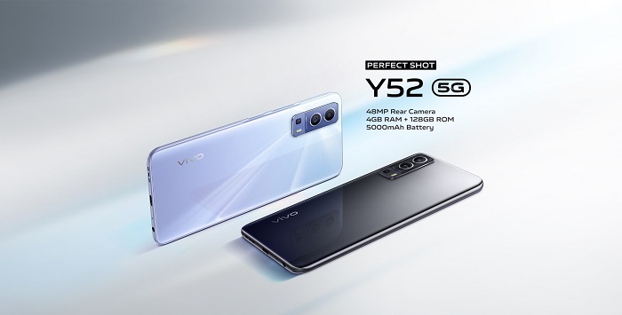 Vivo Y52 5G uvodni design