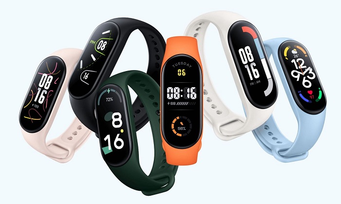 Xiaomi Mi Band 7 uvodni design