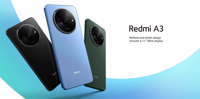 Xiaomi Redmi A3 a úvodní design