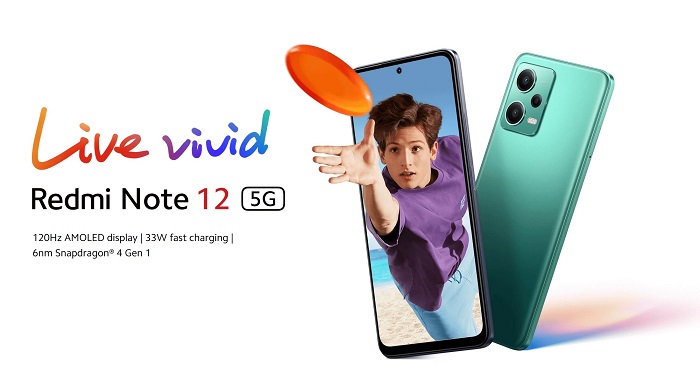 Xiaomi Redmi Note 12 5G a uvodni design