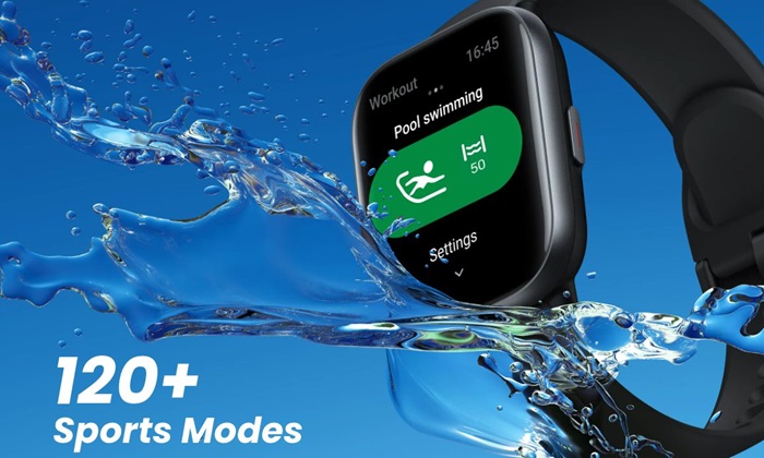 Amazfit Active podporují i voděodolnost 5 ATM