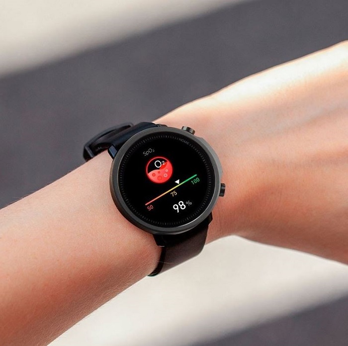 Chytré hodinky Mibro Watch A1 disponují senzorem pro měření tepu nebo okysličení krve SpO2