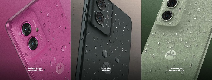 Motorola Moto G55 5G má nepřehlédnutelný design