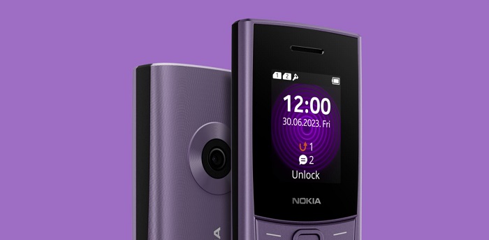 Nokia 110 4G 2023 má klasický ikonický design
