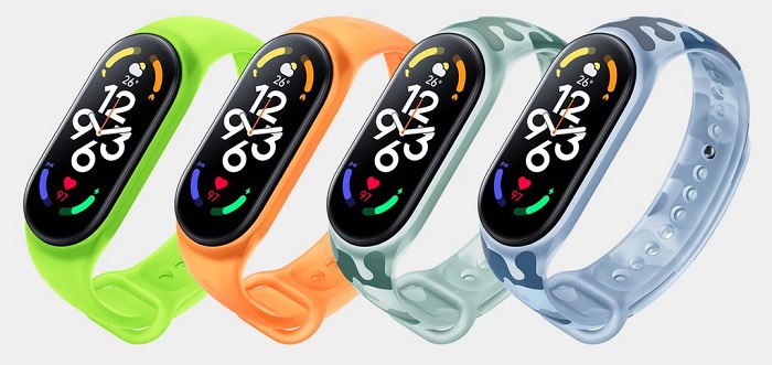 Xiaomi Mi Band 7 nezvykle barevne originalni pasky