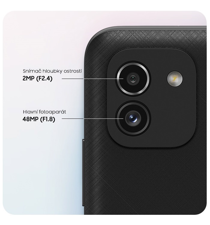 Samsung Galaxy A03 rozliseni zadniho dualniho fotoaparatu