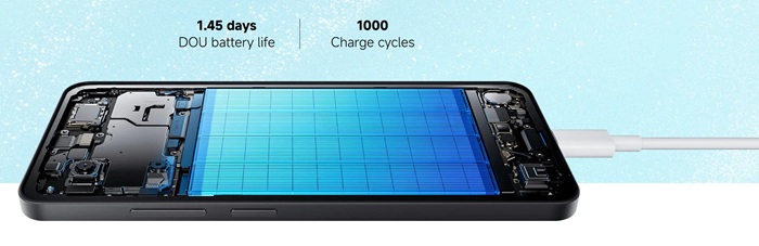 Xiaomi Redmi A5 je vybavený masivní baterií