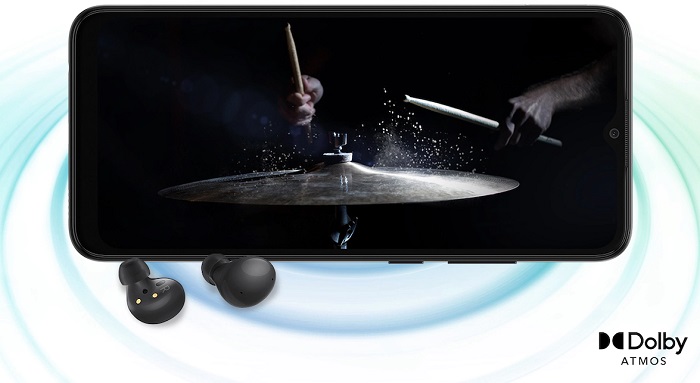 Samsung Galaxy A03 podporuje Dolby Atmos
