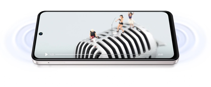 Vivo Y19s má výkonné duální reproduktory