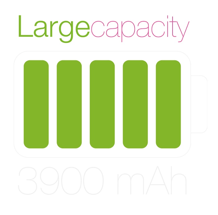 Aligator S6100 Senior má velkokapacitní a uživatelsky vyměnitelnou baterii