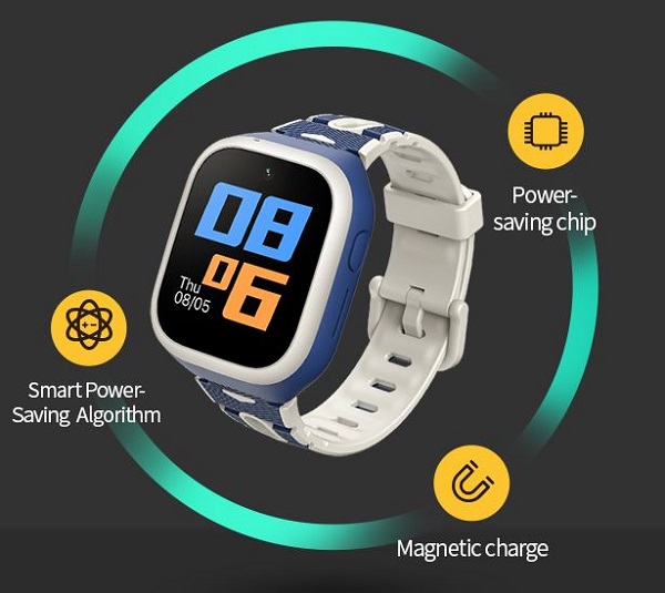 Mibro Kids Watch Phone P5 mají vysokou výdrž