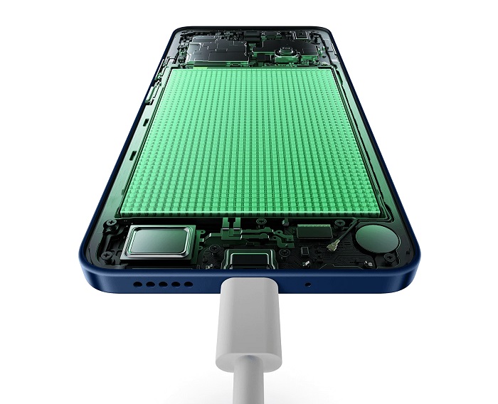 Xiaomi Redmi 14C podporuje 18W rychlé nabíjení