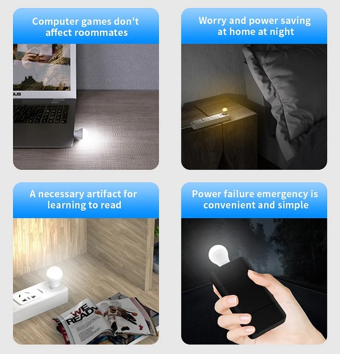 Smart žárovak MoMax MINI do USB LED a její využití