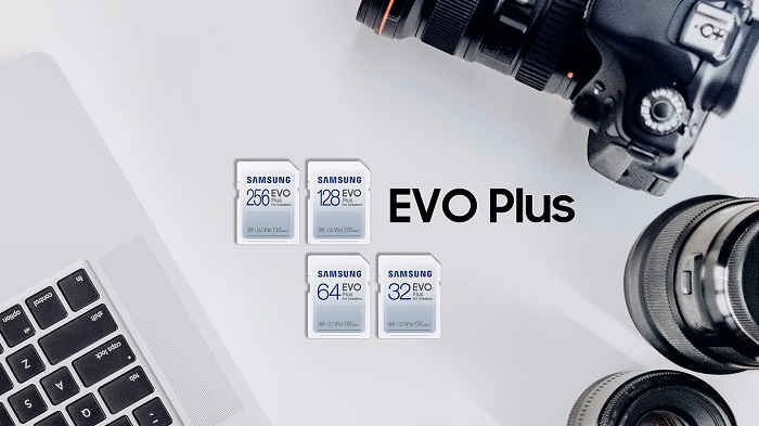 Paměťová karta Samsung SD karta EVO Plus vám poskytne dostatek místa pro veškerý váš obsah