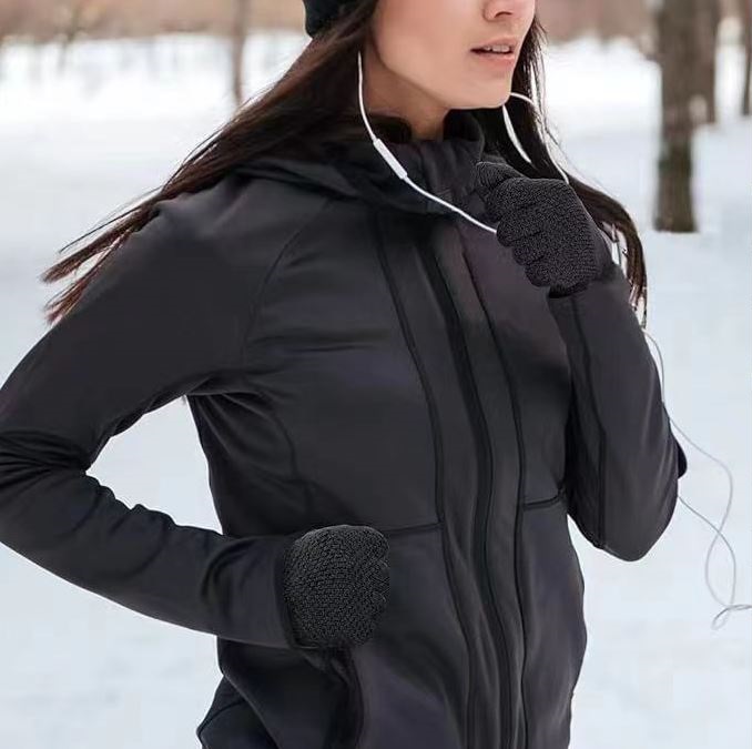 Swissten zimní dotykové pánské rukavice