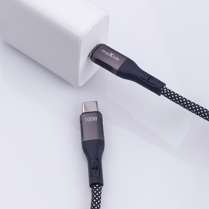 USB datový kabel USB-C / USB-C Maxlife 100W