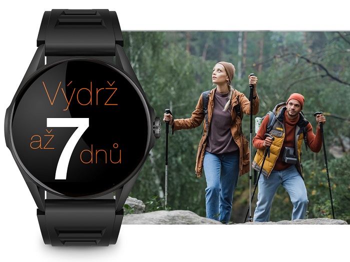 Aligator Watch AMOLED mají energii na celý týden