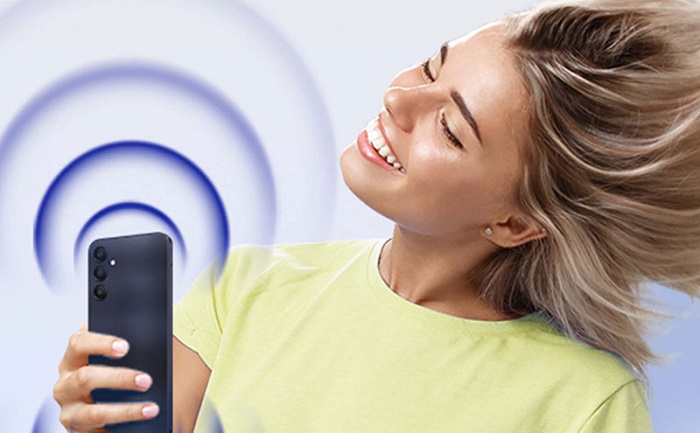 Samsung A256 Galaxy A25 5G vám umožní nevšední zvukový zážitek s Dolby Atmos