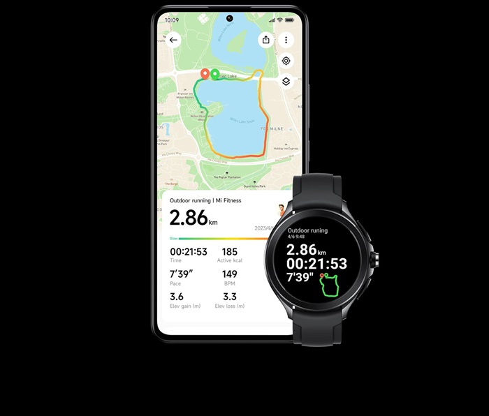 Xiaomi Redmi Watch 2 PRO mají nezávislé satelitní určování polohy