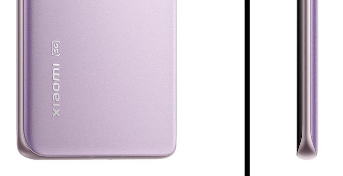 Xiaomi 12 design Purple