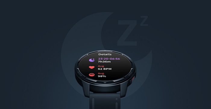 Xiaomi Watch S1 Active sledovani spanku