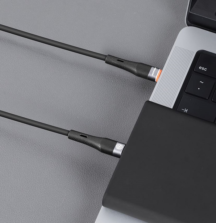 Datový kabel Nillkin Flowspeed Liquid Silicone USB-C/Lightning a jeho design