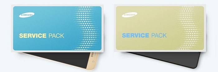 Samsung balení displejů Service Pack