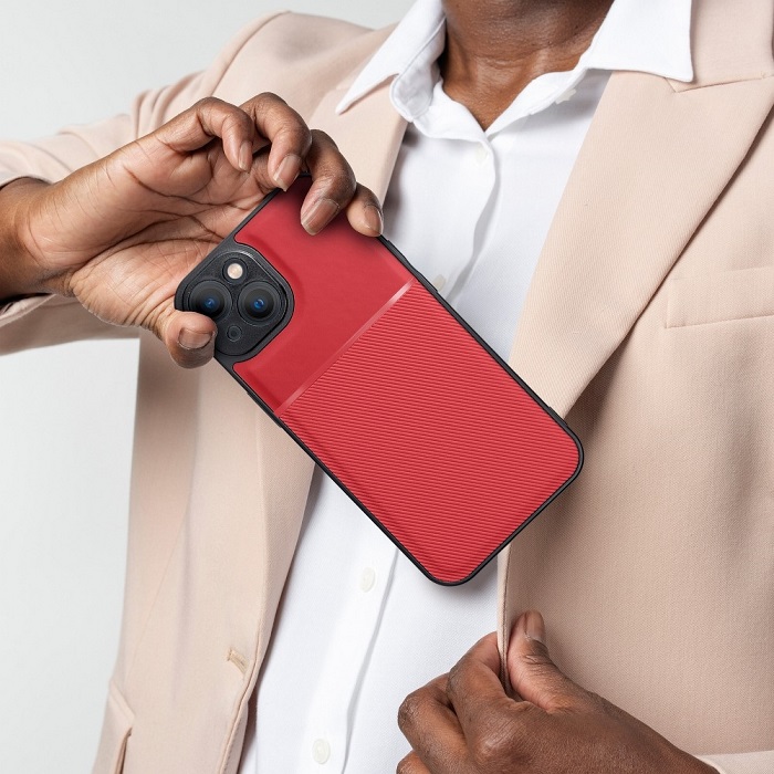 Silikonový kryt Noble cerveny pro Xiaomi Redmi 10C a jeho design