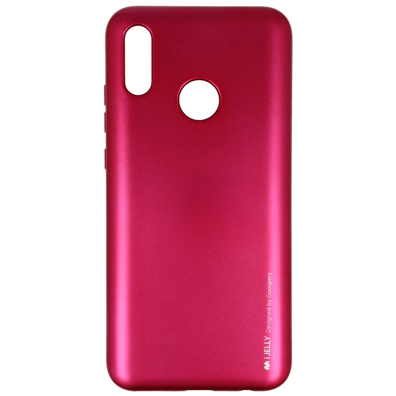 Levně Pouzdro i-Jelly Case Huawei P Smart 2019 silikon růžové