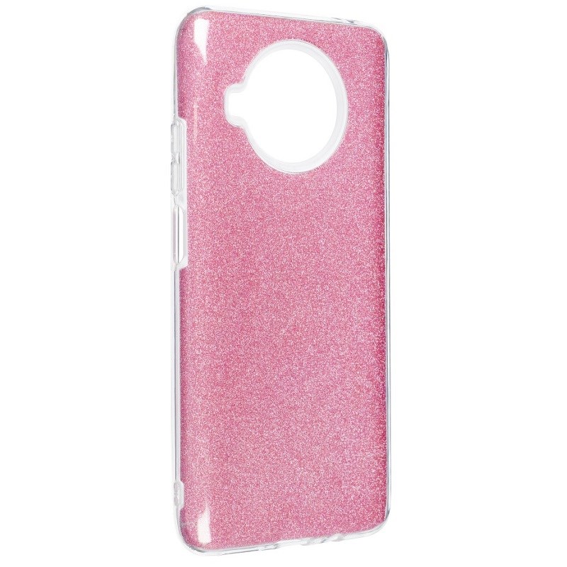 Levně Pouzdro silikon Xiaomi Redmi Note 10, Redmi Note 10S Shining růžové