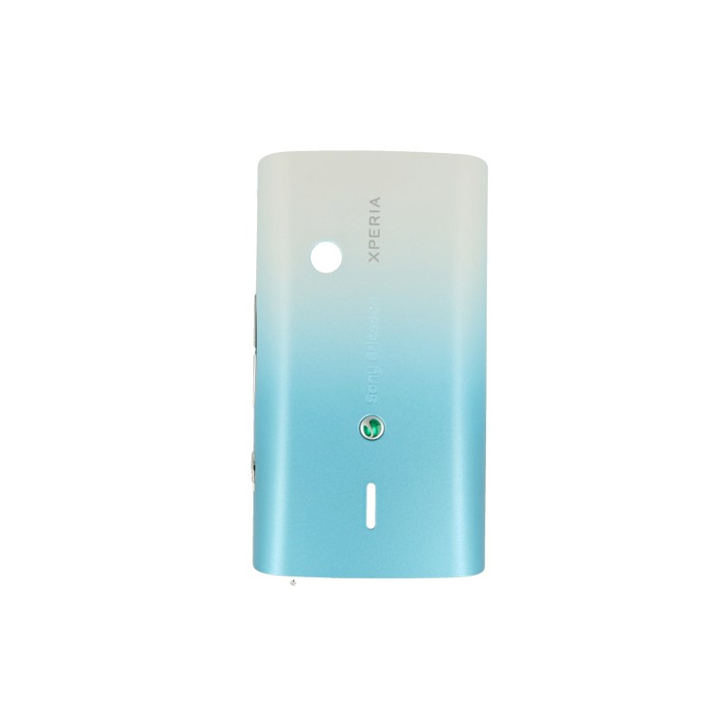 Levně Kryt Sony Ericsson Xperia X8 baterie světle modrý original