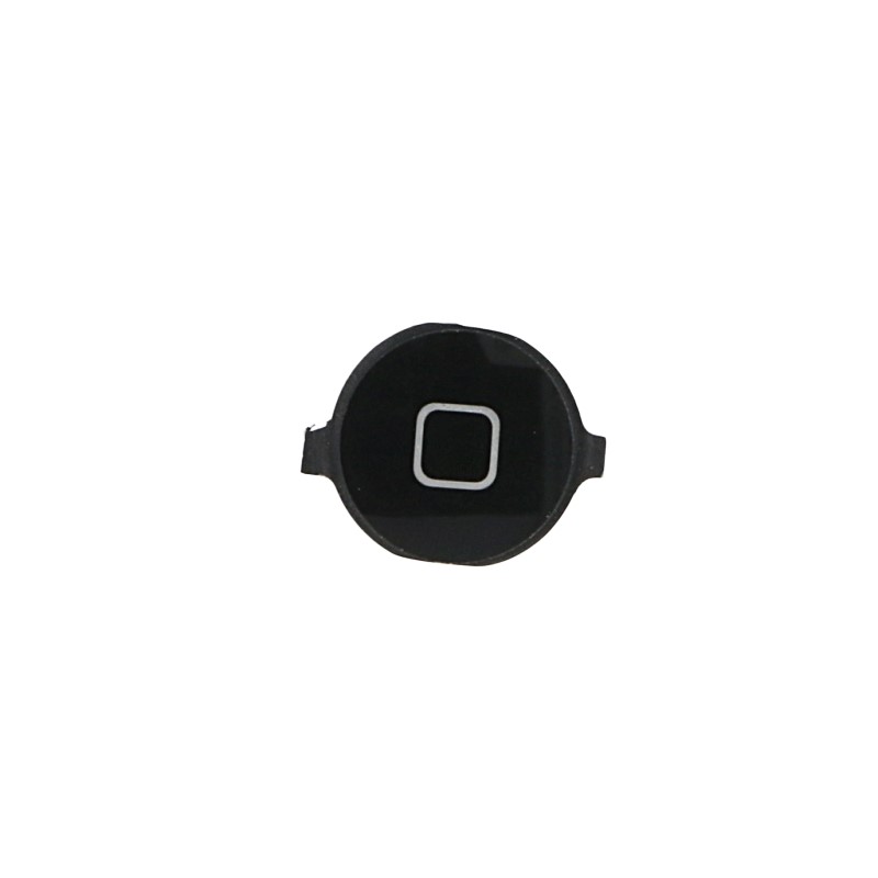 Levně Kryt Apple iPhone 4 tlačítko Home button černá