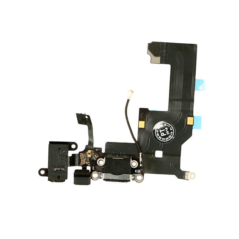 Flex kabel Apple iPhone 5 dobíjení + AV konektor černý